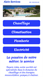 Mobile Screenshot of alainservices.fr