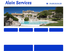 Tablet Screenshot of alainservices.fr